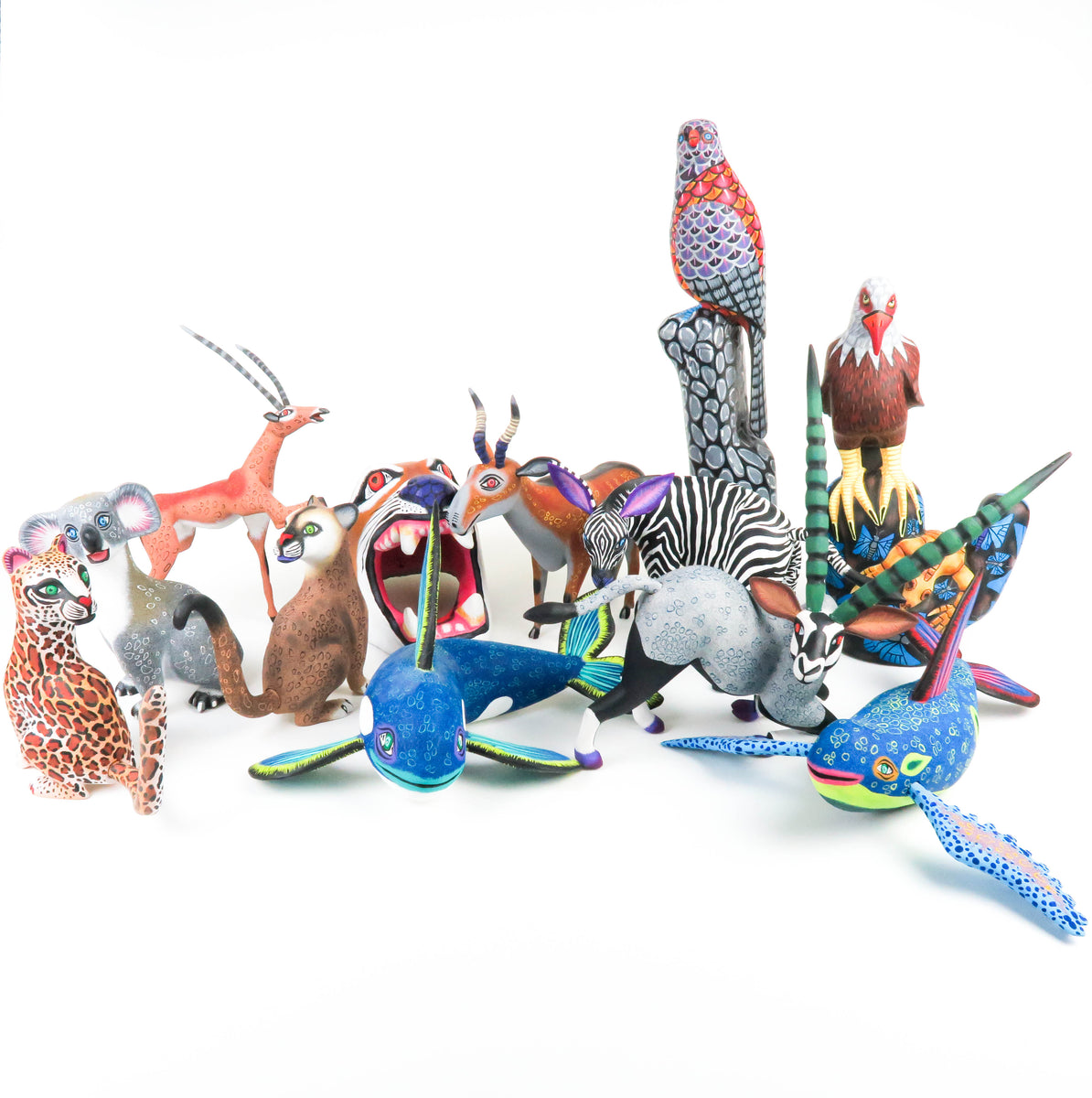 Eleazar Morales - Oaxacan Alebrije Wood Carvings For Sale