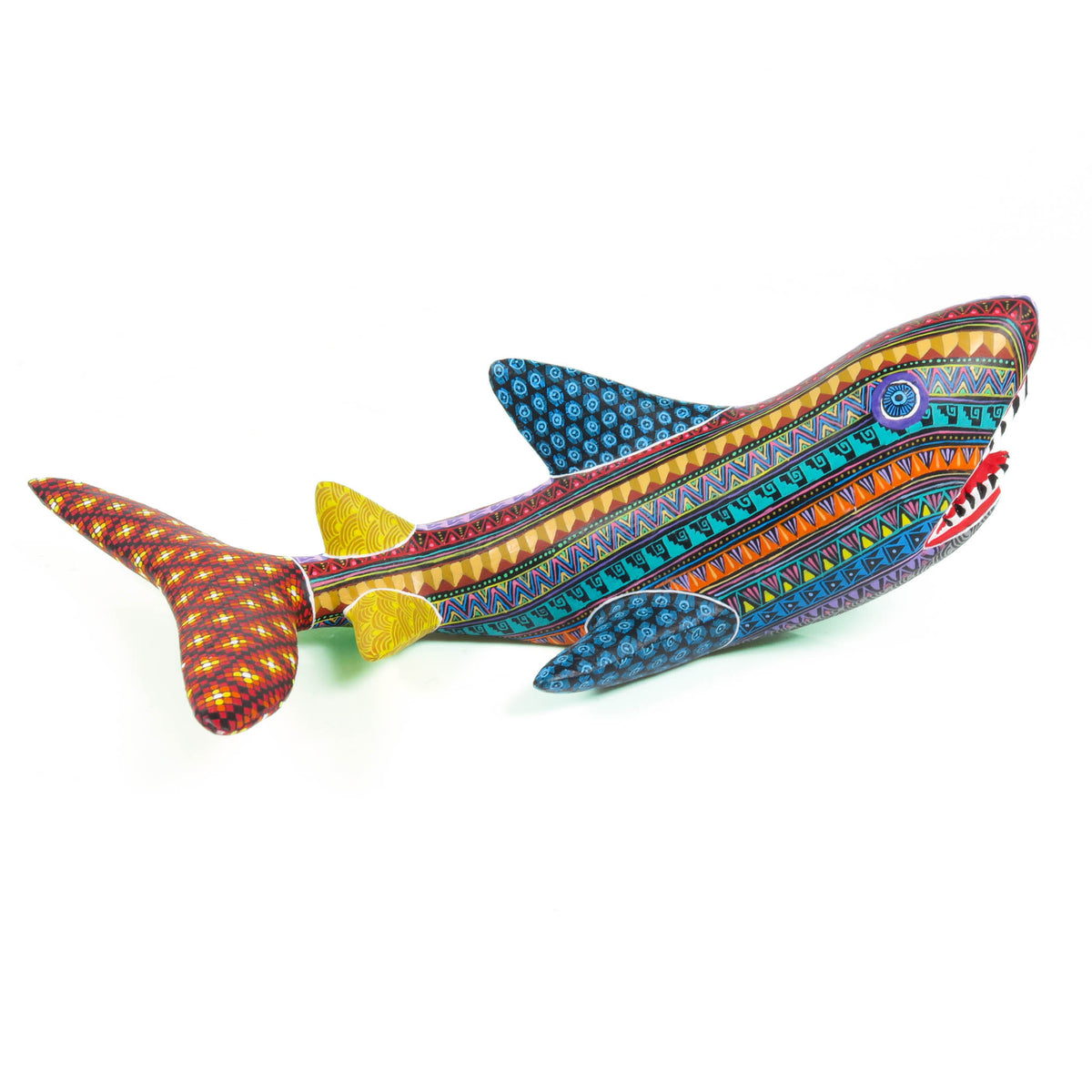 Zapotec Shark - Oaxacan Alebrije Wood Carving – VivaMexico.com