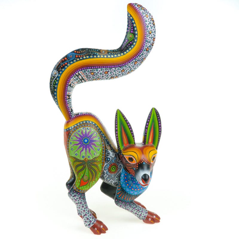 Fantastic Fox - Oaxacan Alebrije Wood Carving – VivaMexico.com