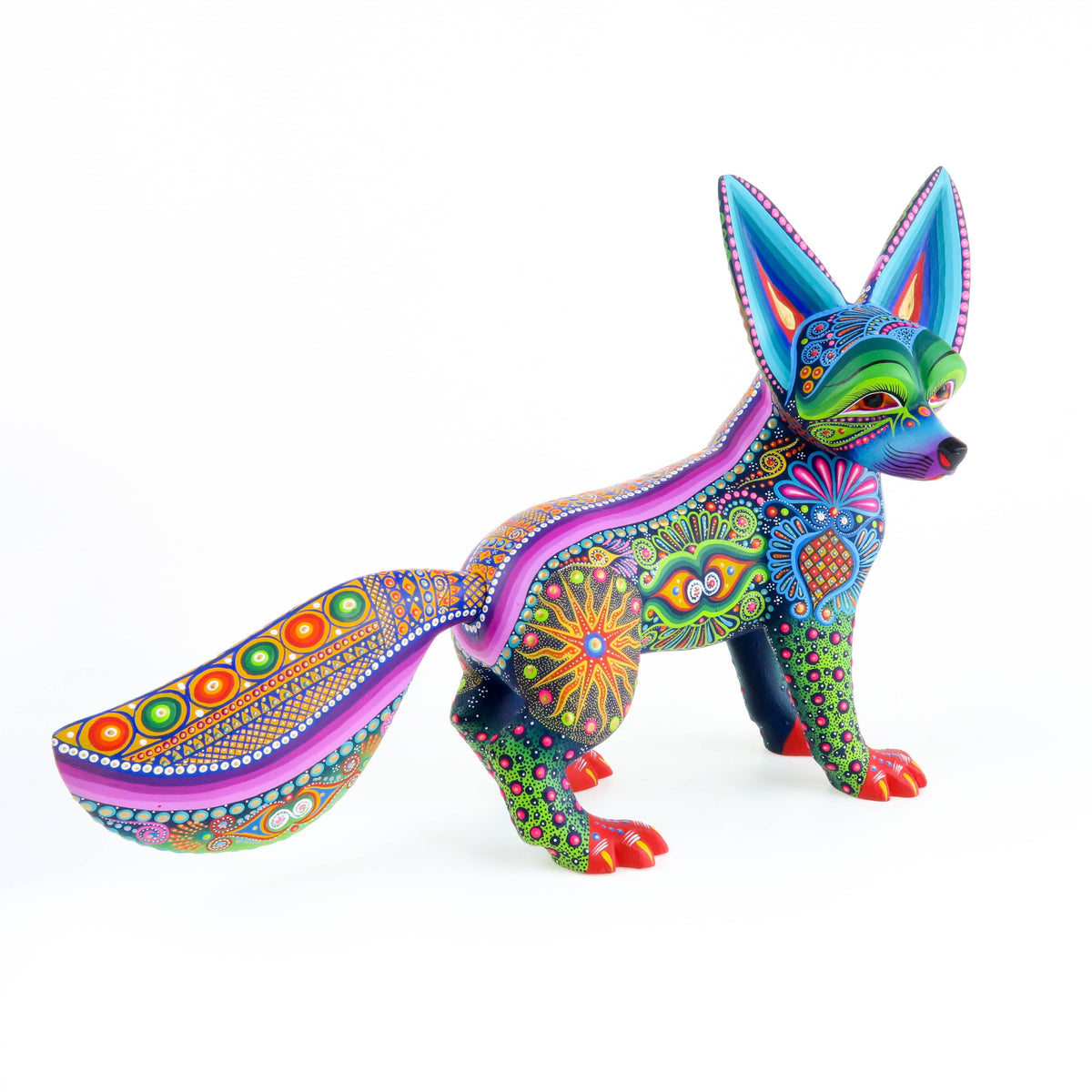 Fantastic Fox - Oaxacan Alebrije Wood Carving