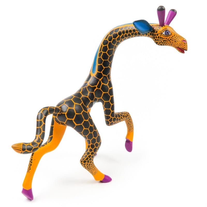 Giraffe - Oaxacan Alebrije Wood Carving – VivaMexico.com - Mexican Art