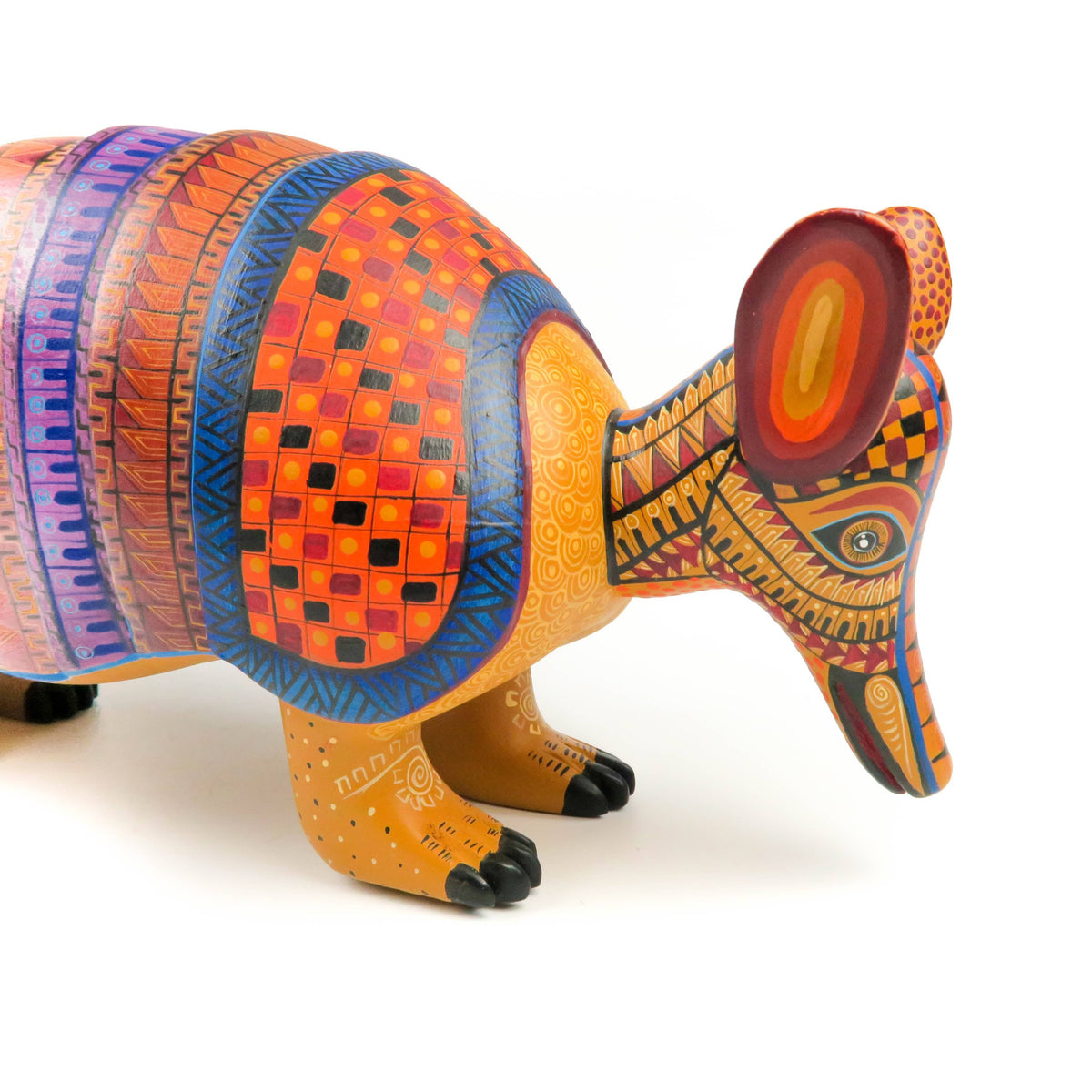 Large Armadillo - Oaxacan Alebrije Wood Carving