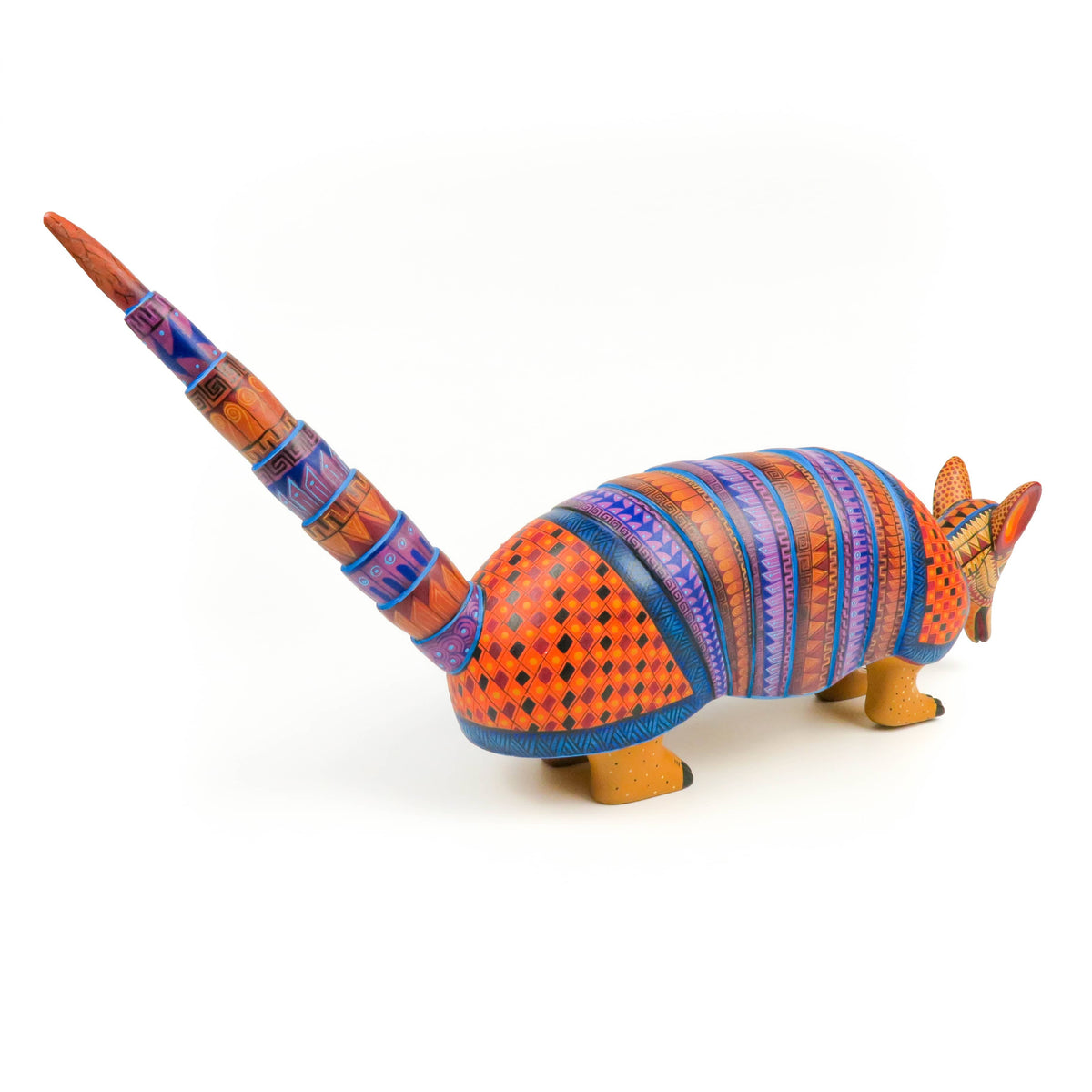 Large Armadillo - Oaxacan Alebrije Wood Carving