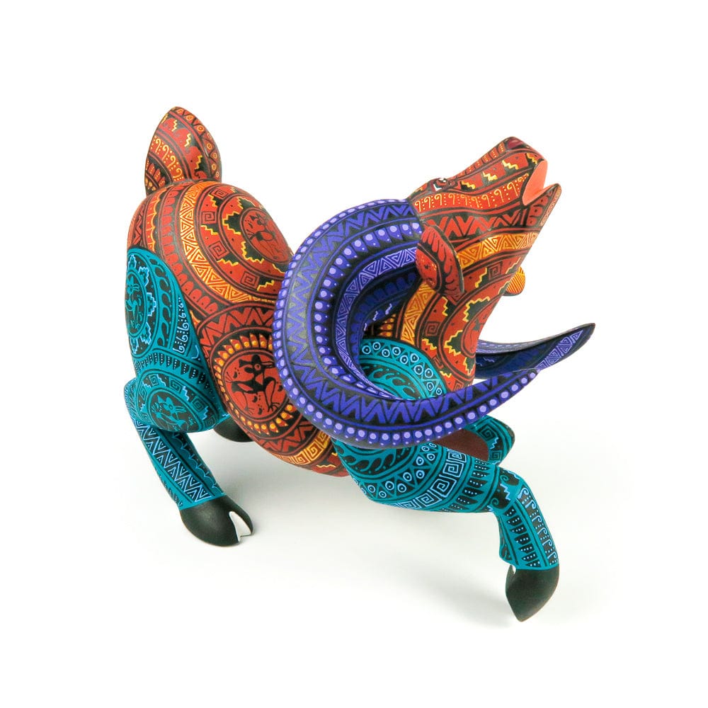Ram - Oaxacan Alebrije Wood Carving – VivaMexico.com - Mexican Art