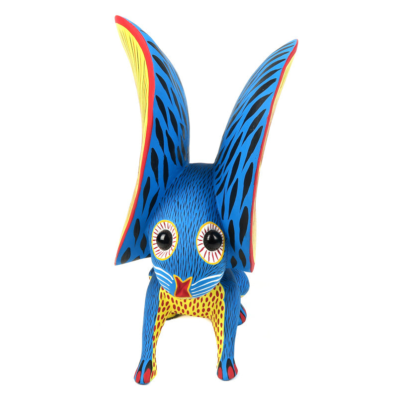 Big Eared Rabbit - Oaxacan Alebrije Wood Carving - Arsenio Morales