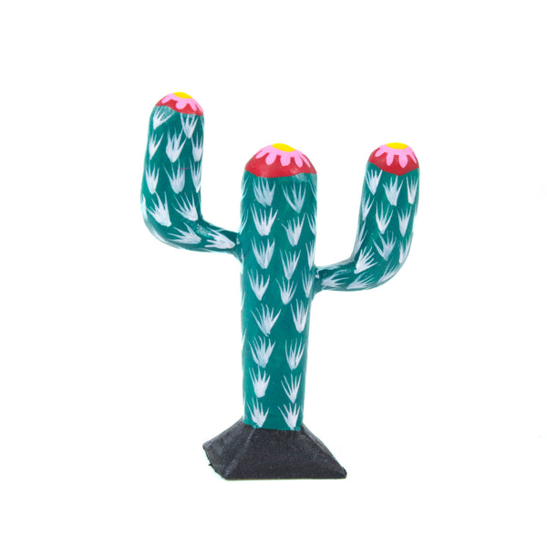 Mini Cactus - Oaxacan Alebrije Wood Carving