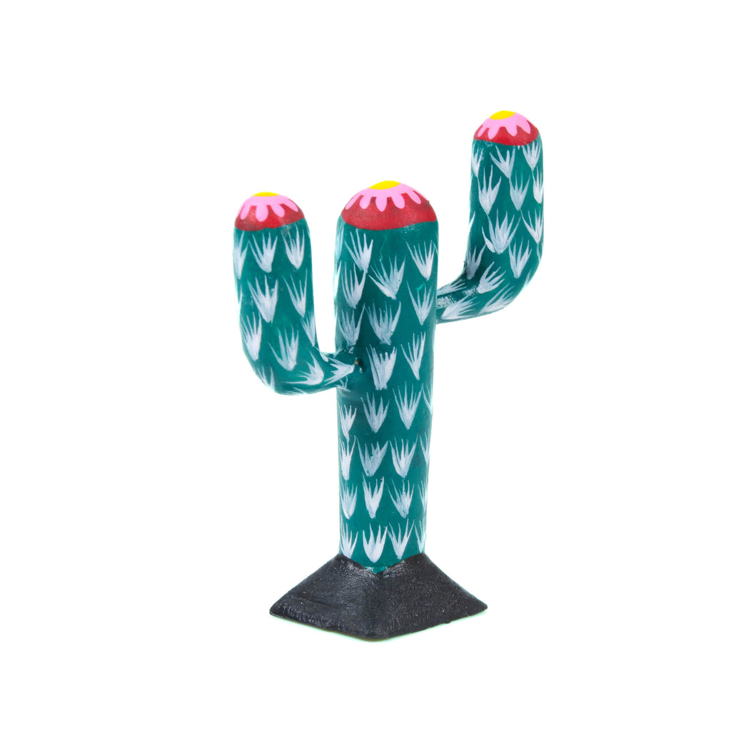 Mini Cactus - Oaxacan Alebrije Wood Carving