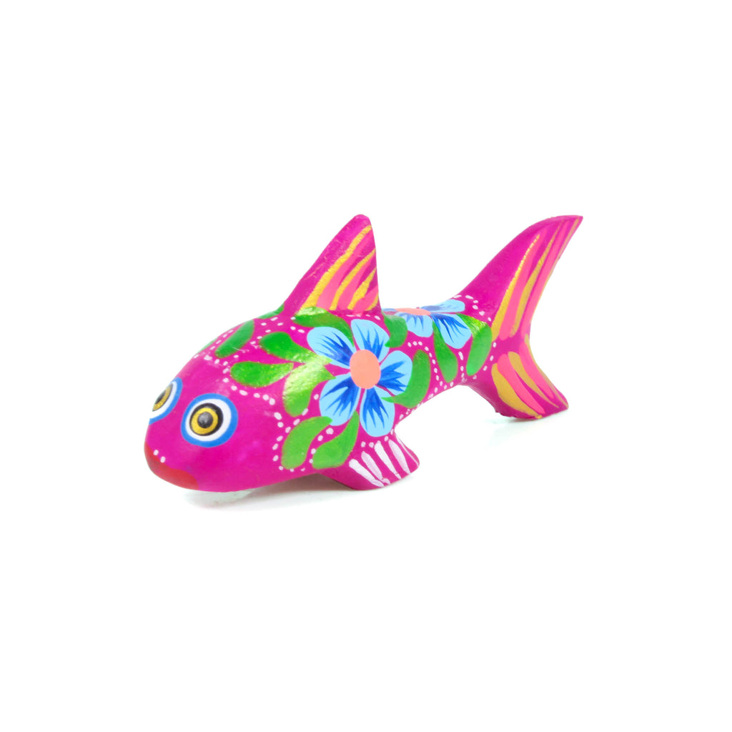 Mini Shark - Oaxacan Alebrije Wood Carving