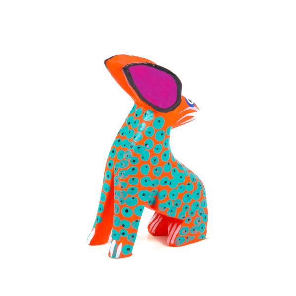 Mini Rabbit - Oaxacan Alebrije Wood Carving