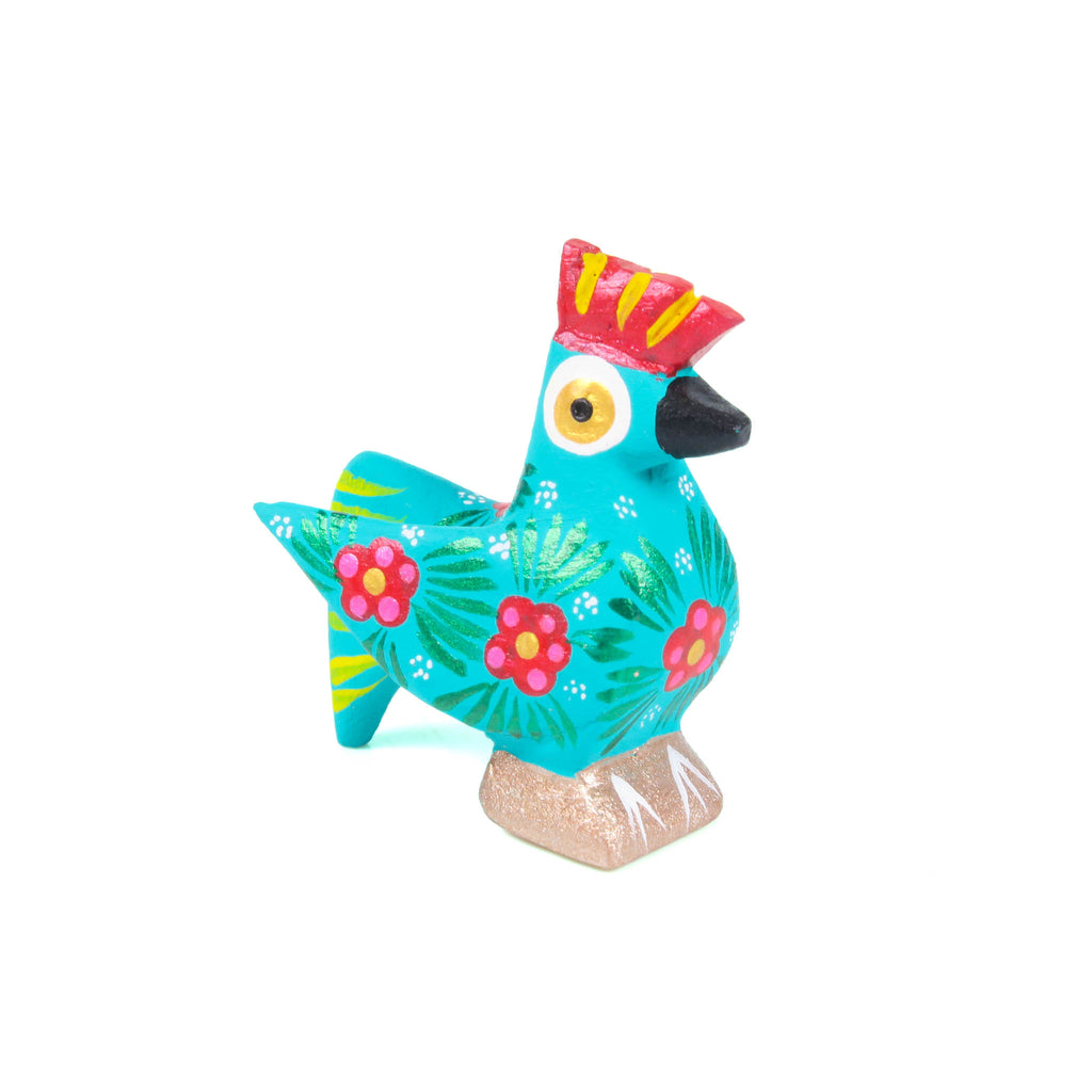 Mini Rooster - Oaxacan Alebrije Wood Carving