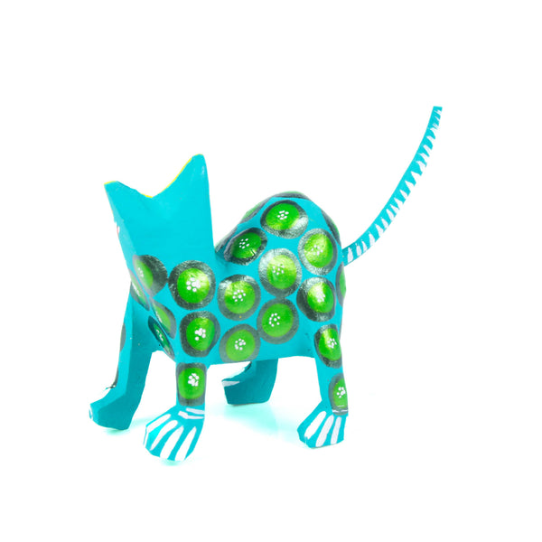 Mini Cat - Oaxacan Alebrije Wood Carving