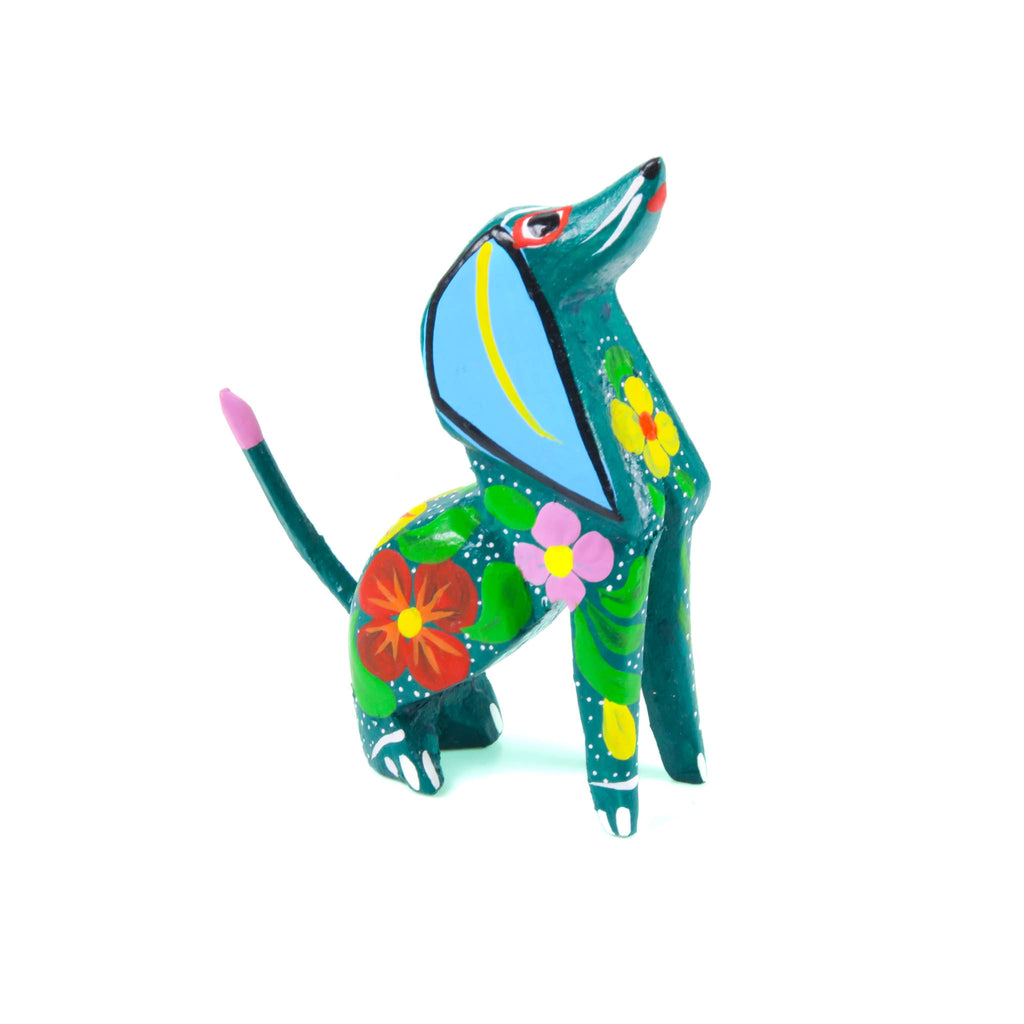 Mini Dog - Oaxacan Alebrije Wood Carving