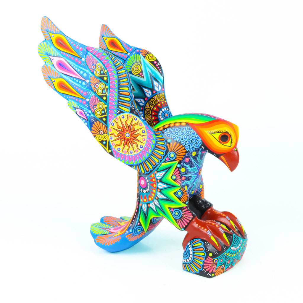 Majestic Eagle - Oaxacan Alebrije Wood Carving
