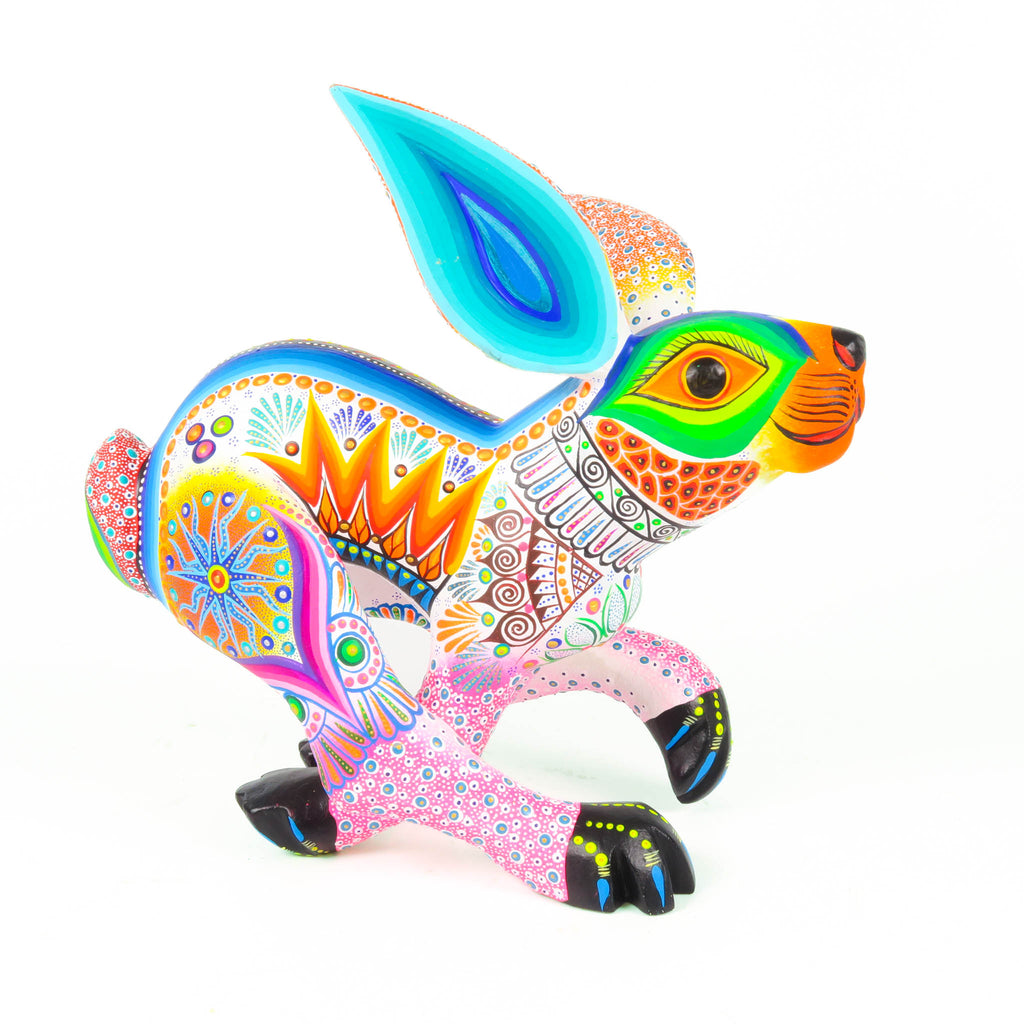 Fabulous Rabbit - Oaxacan Alebrije Wood Carving