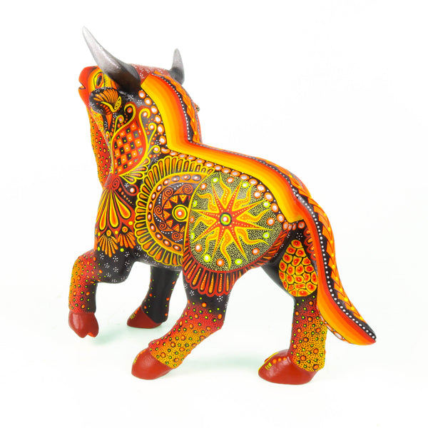 Beautiful Bull - Oaxacan Alebrije Wood Carving