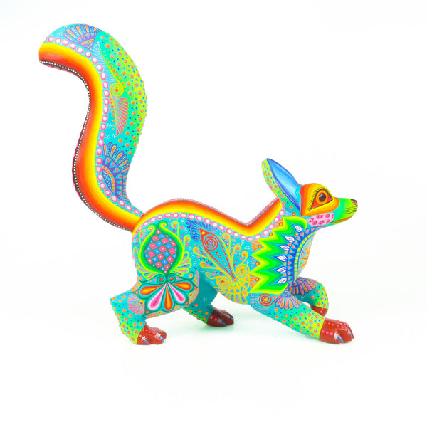 Graceful Fox - Oaxacan Alebrije Wood Carving
