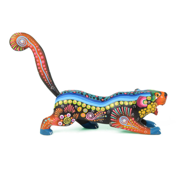 Small Jaguar - Oaxacan Alebrije Wood Carving