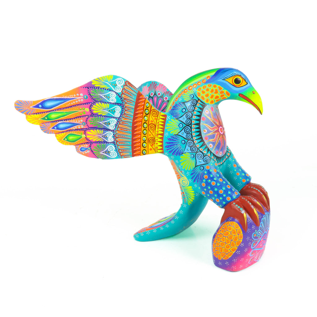 Majestic Eagle - Oaxacan Alebrije Wood Carving