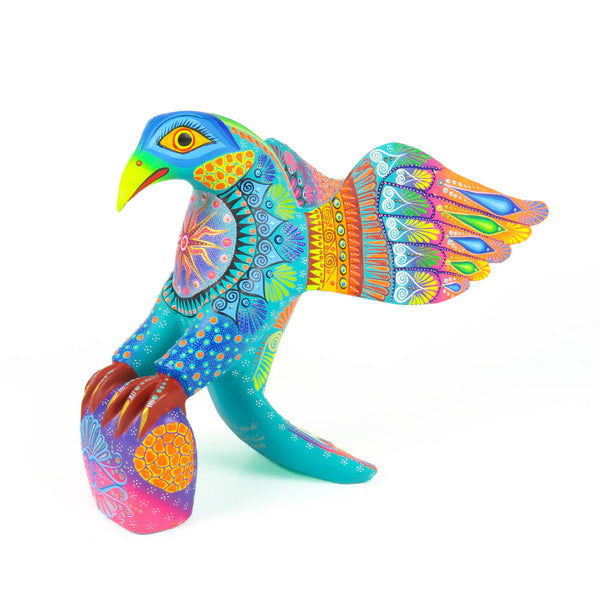 Majestic Eagle - Oaxacan Alebrije Wood Carving