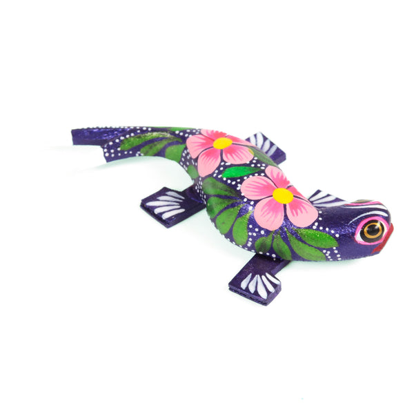 Mini Lizard - Oaxacan Alebrije Wood Carving