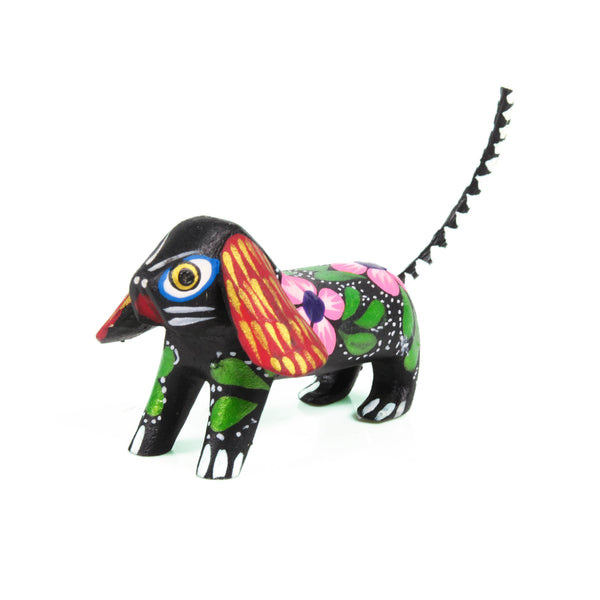 Mini Dog - Oaxacan Alebrije Wood Carving