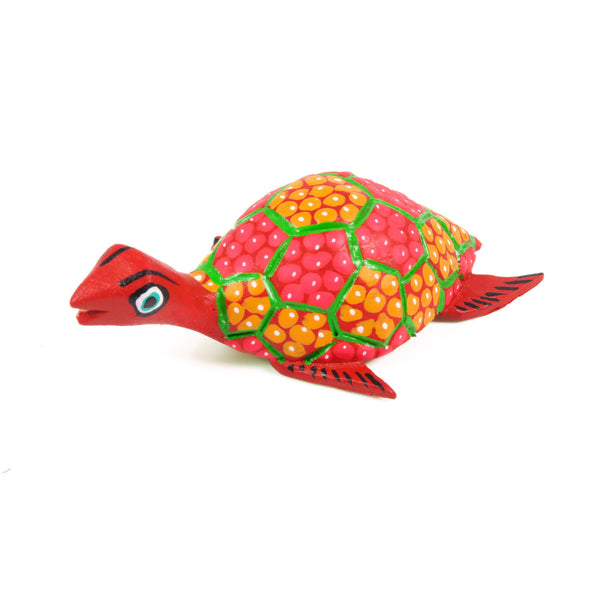 Mini Sea Turtle - Oaxacan Alebrije Wood Carving