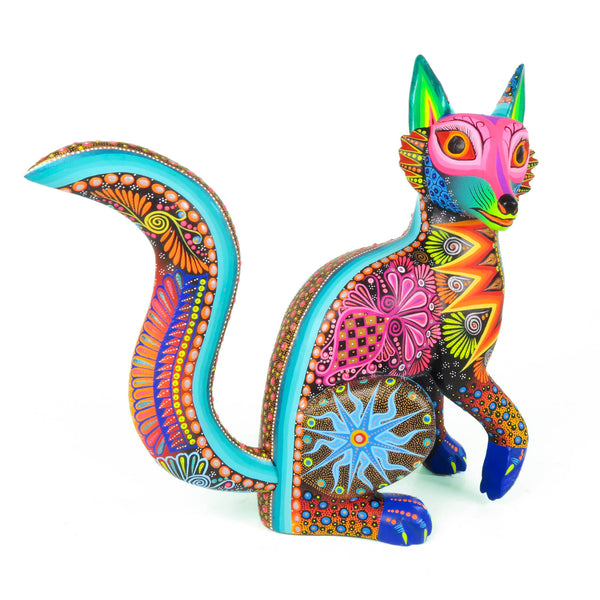 Fox - Oaxacan Alebrije Wood Carving