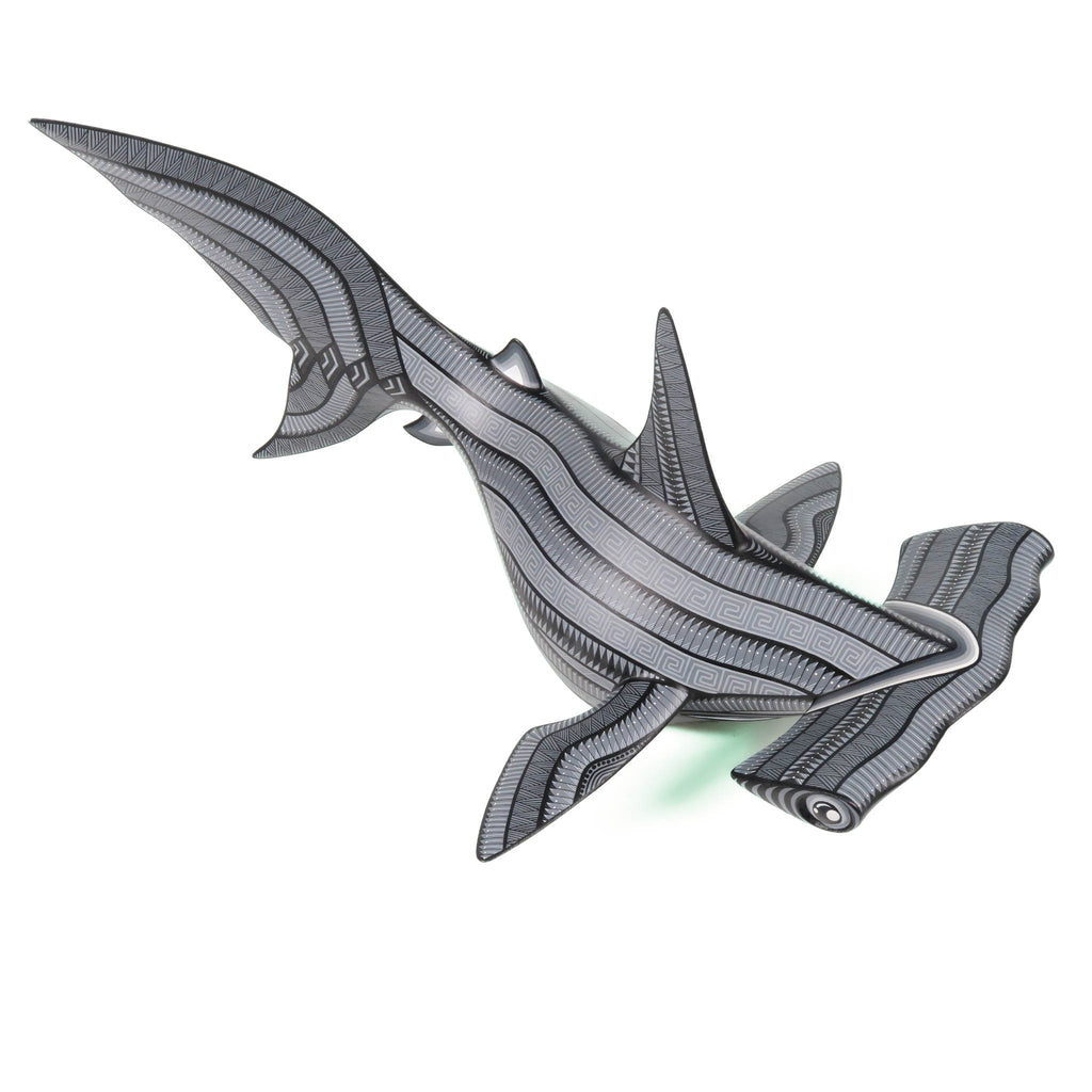 Hammerhead Shark - Oaxacan Alebrije Wood Carving