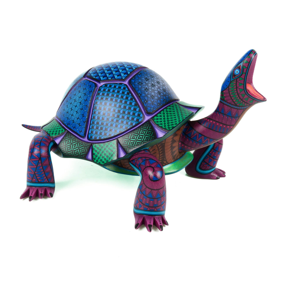 Zapotec Turtle - Oaxacan Alebrije Wood Carving
