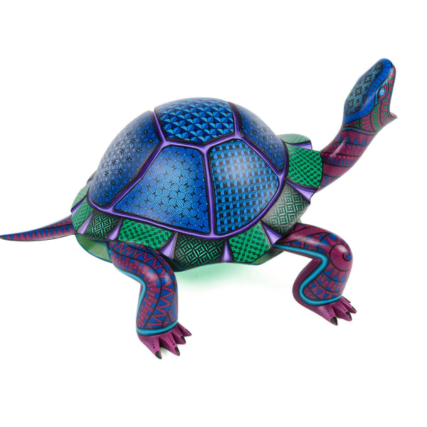 Zapotec Turtle - Oaxacan Alebrije Wood Carving