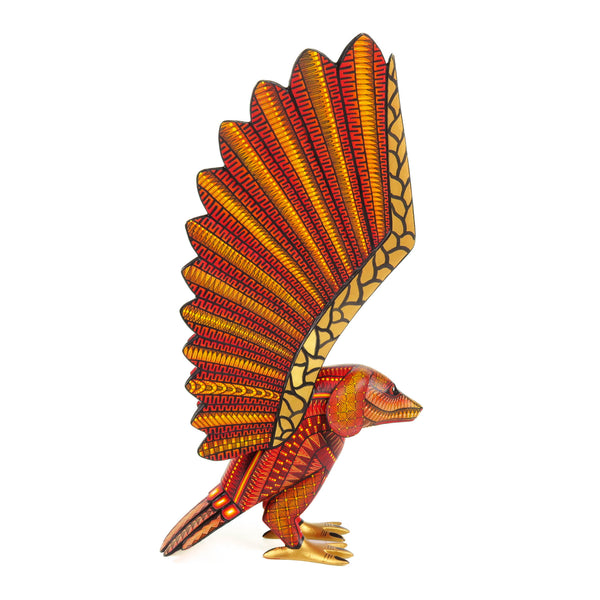 Dog & Eagle Fusion - Oaxacan Alebrije Wood Carving