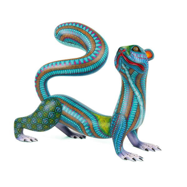 Weasel - Oaxacan Alebrije Wood Carving