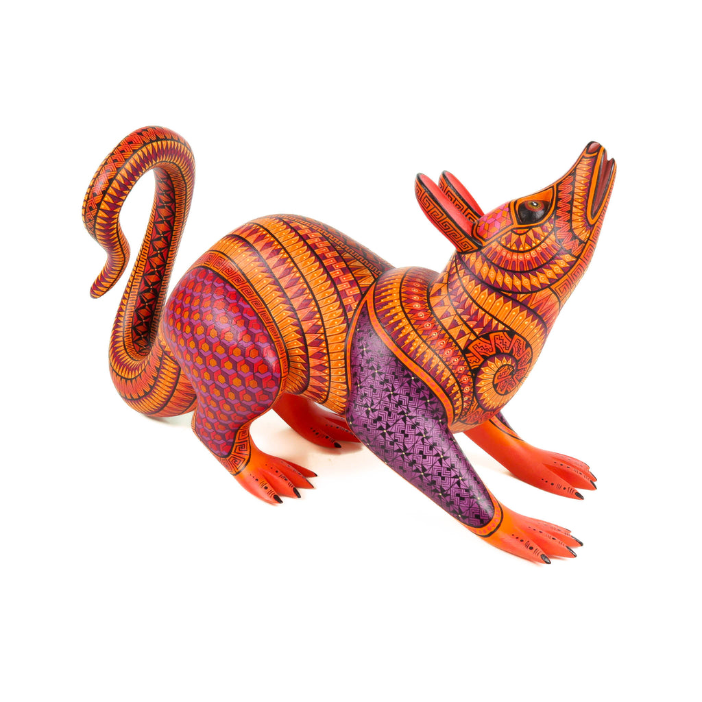 Opossum - Oaxacan Alebrije Wood Carving