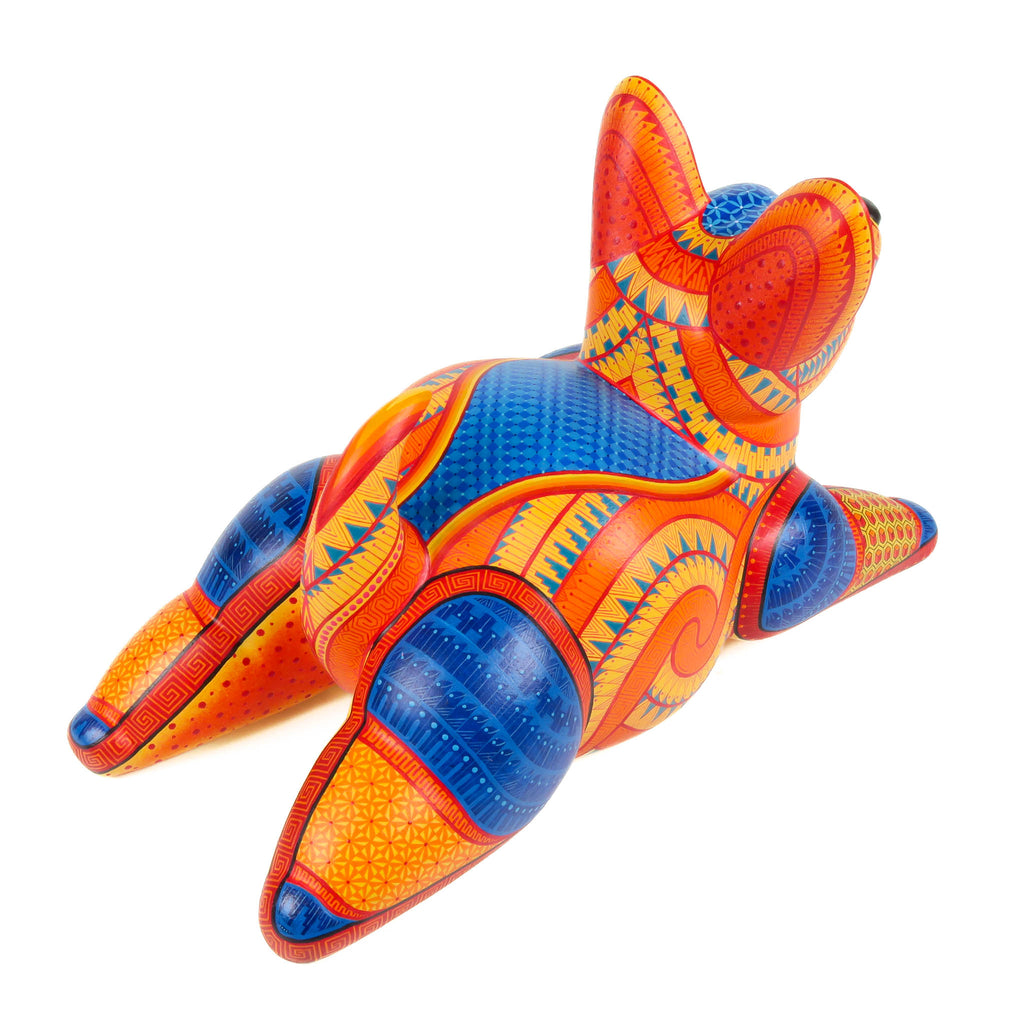 Bubbly Dog - Oaxacan Alebrije Wood Carving – VivaMexico.com