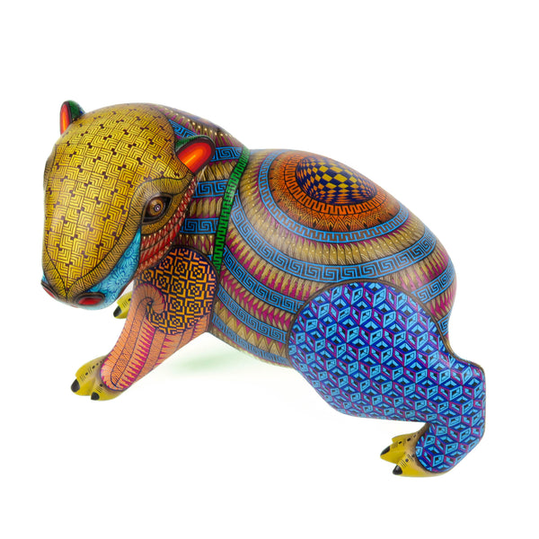 Walking Capybara - Oaxacan Alebrije Wood Carving