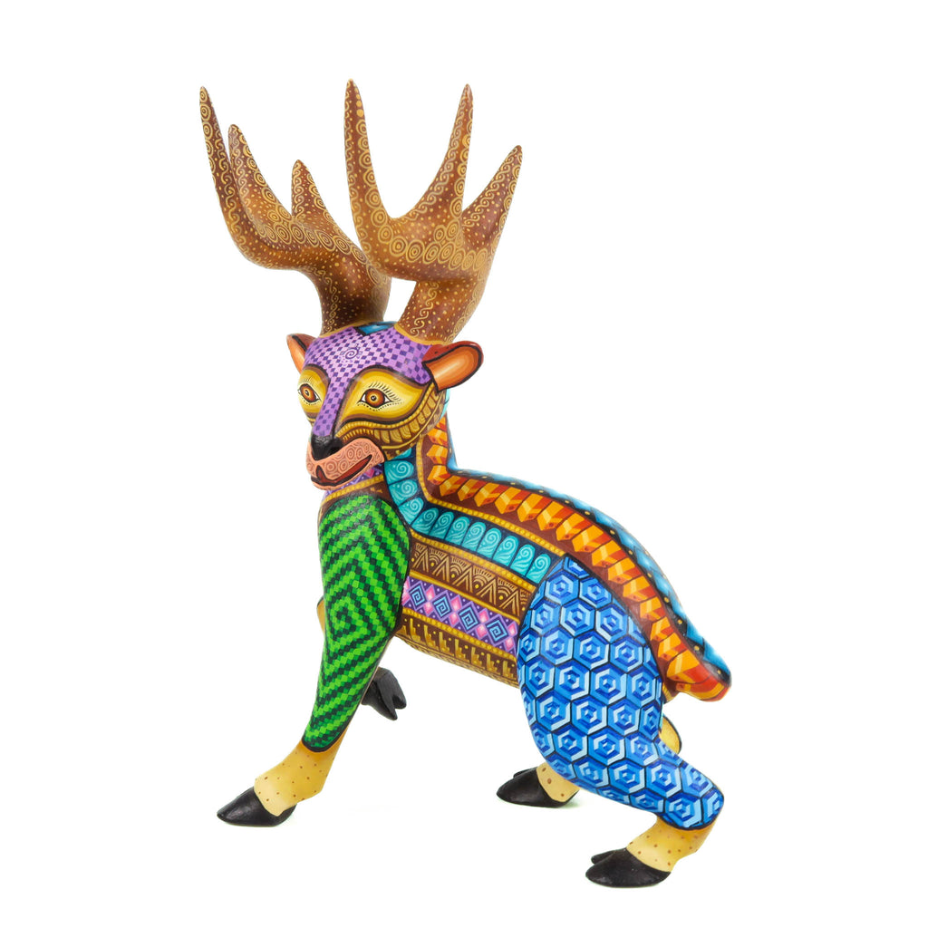 Elegant Deer - Oaxacan Alebrije Wood Carving