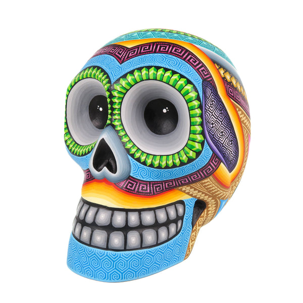 Day of The Dead Sugar Skull - Oaxacan Alebrije Wood Carving