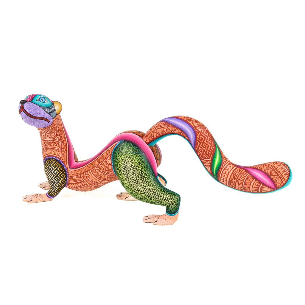 Masterpiece Weasel - Oaxacan Alebrije Wood Carving