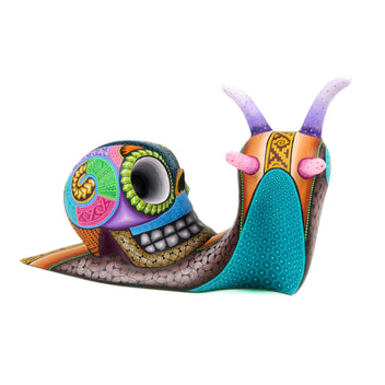 Snail Oaxacan Alebrije Wood Carvings For Sale - Free US Shipping