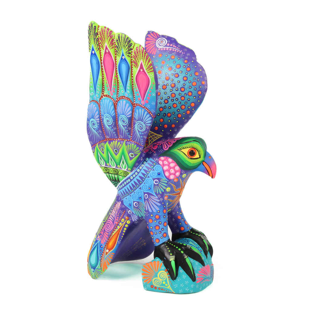 Regal Bird - Oaxacan Alebrije Wood Carving