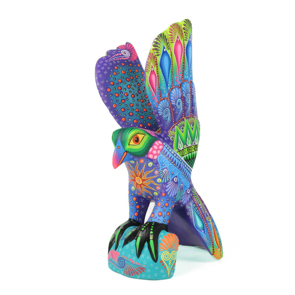 Regal Bird - Oaxacan Alebrije Wood Carving