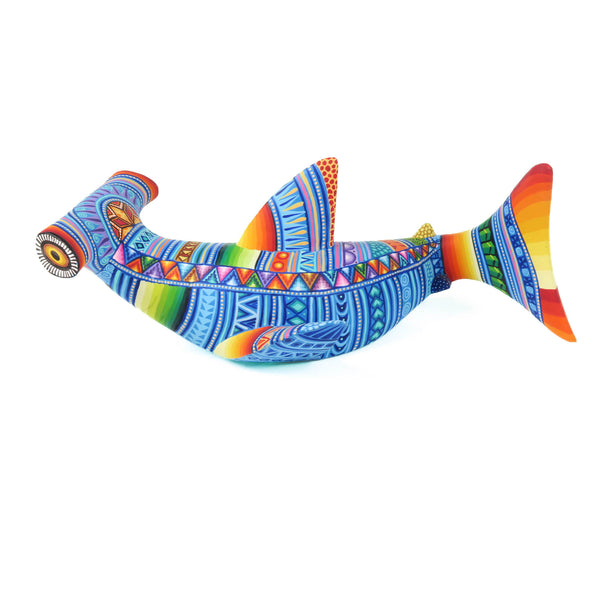 Hammerhead Shark - Oaxacan Alebrije Wood Carving