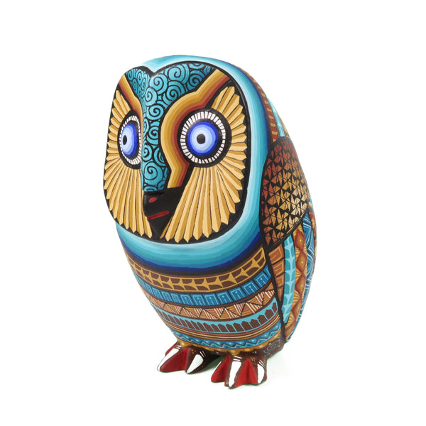 Beautiful Owl - Oaxacan Alebrije Wood Carving