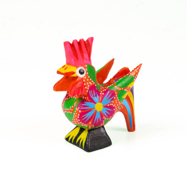 Mini Rooster - Oaxacan Alebrije Wood Carving