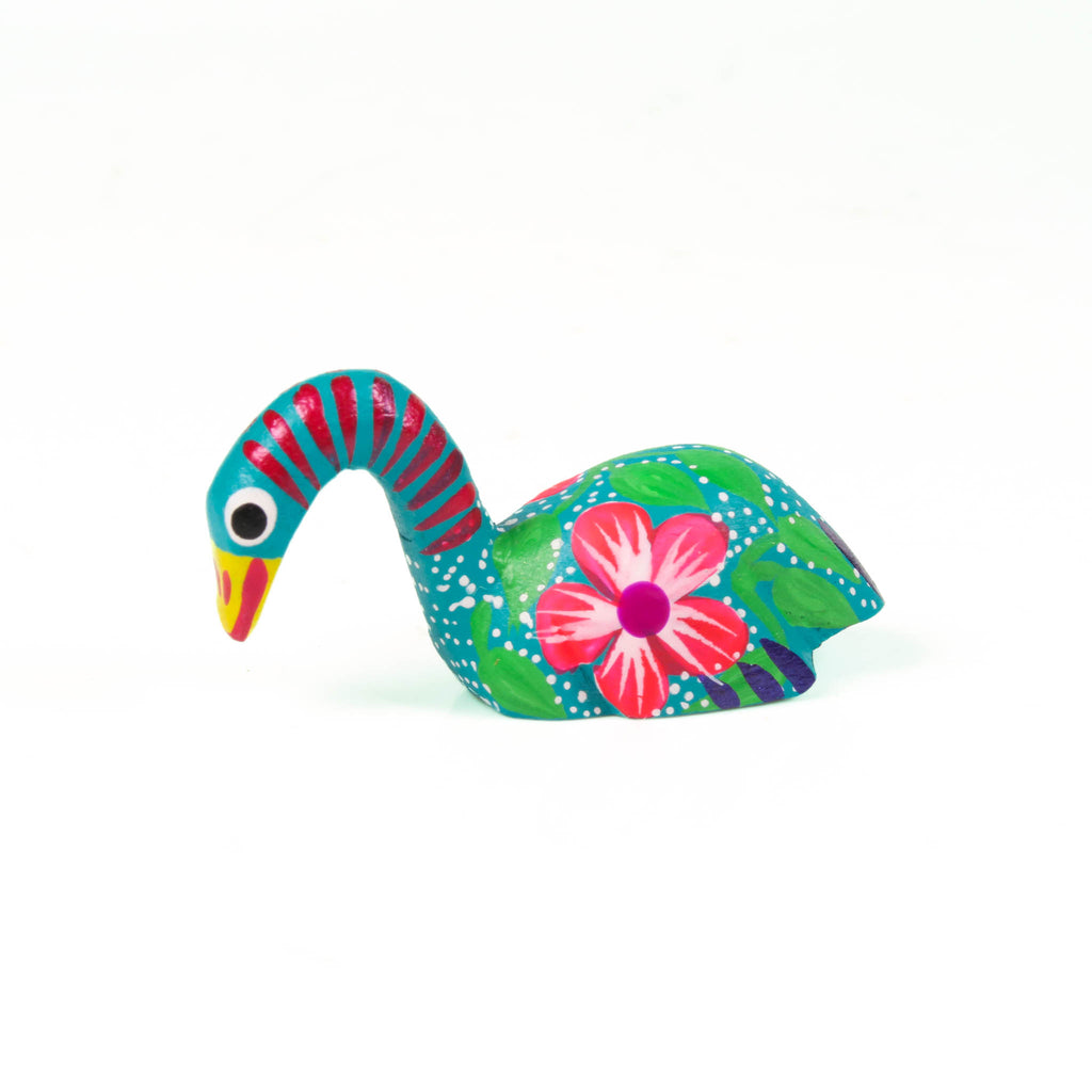 Mini Swan - Oaxacan Alebrije Wood Carving