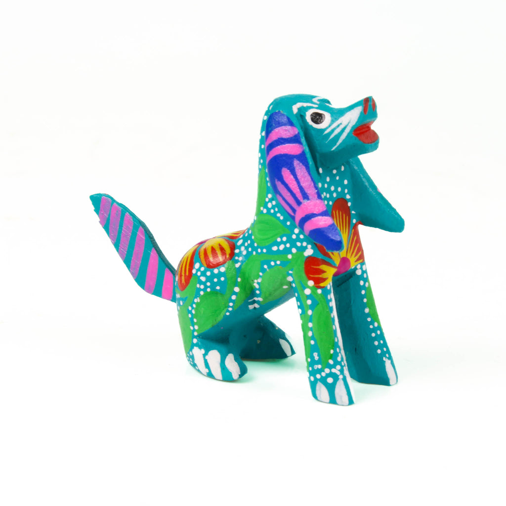 Mini Dog - Oaxacan Alebrije Wood Carving