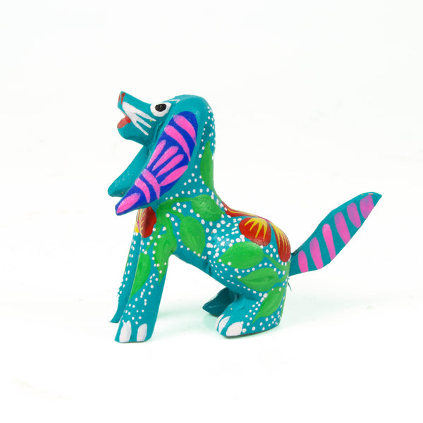 Mini Dog - Oaxacan Alebrije Wood Carving