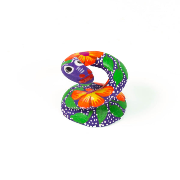 Mini Snake - Oaxacan Alebrije Wood Carving