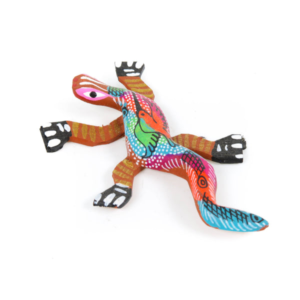 Mini Lizard - Oaxacan Alebrije Wood Carving