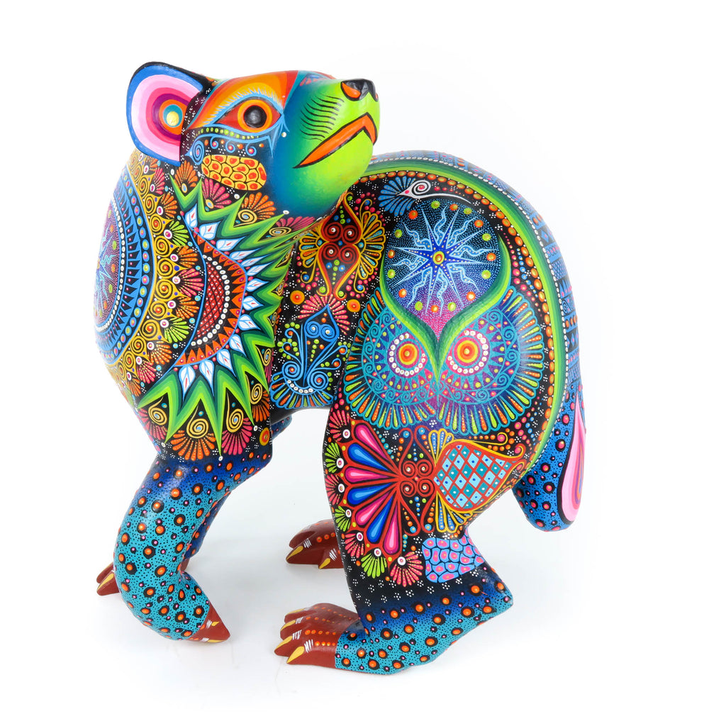 Badger - Oaxacan Alebrije Wood Carving